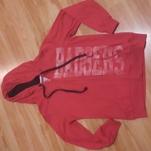 Wisconsin Badger zip hoodie